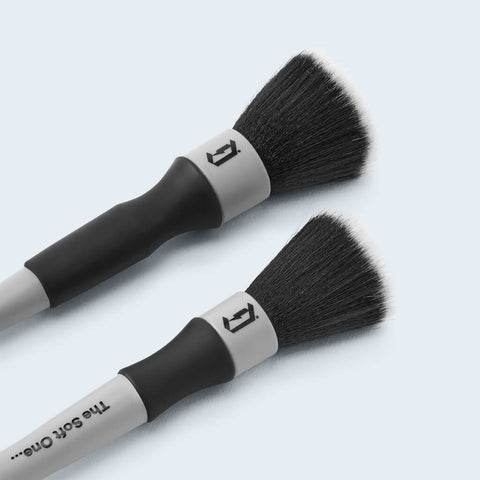Duel Soft bristle Brushes detail