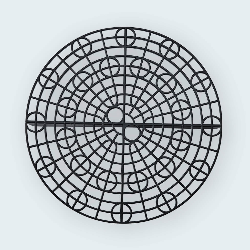 Grit Guard top view