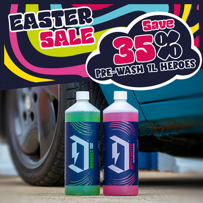 Pre-Wash 1 Litre Hero Kit Exclusive – Car Pre-Wash Bundle 35% Saving | Duel Autocare