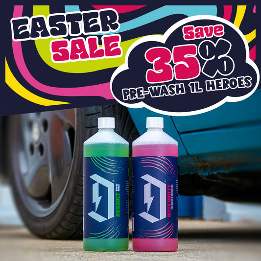 Pre-Wash 1 Litre Hero Kit Exclusive – Car Pre-Wash Bundle 35% Saving | Duel Autocare