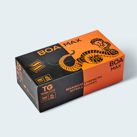 Tough Glove Boa Max Disposable Nitrile Gloves