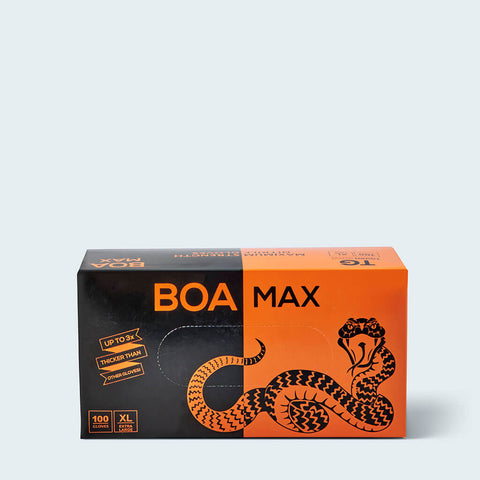 Tough Glove Boa Max Disposable Nitrile Gloves - box