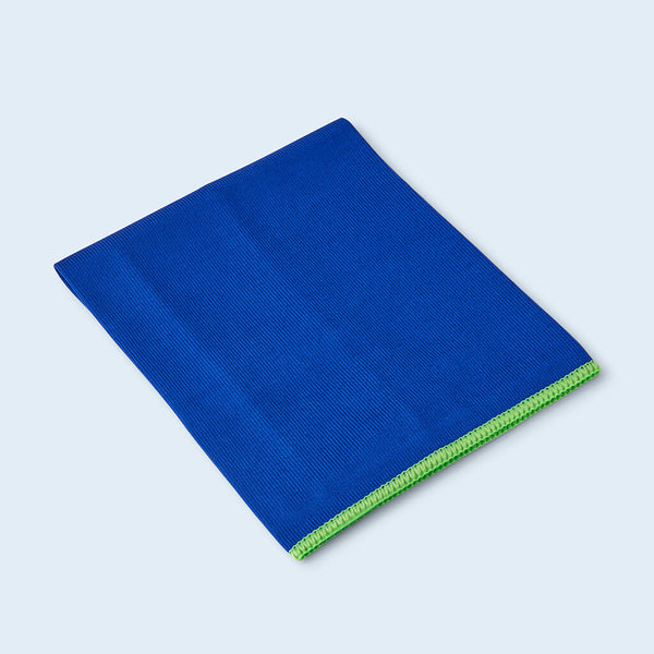 Duel glass cloth neatly folded