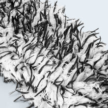 close up of the soft fibres in Duel Autocare's microfibre flosser