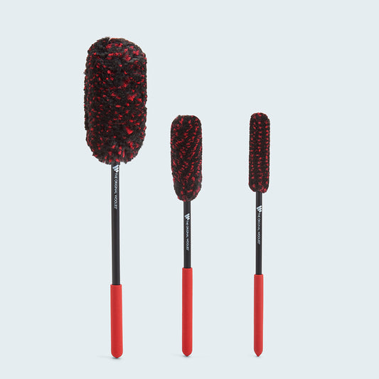 Original Wheel Woolies Brush Set - 3 Piece