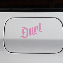 Duel Vinyl Decal