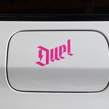 Duel Vinyl Decal