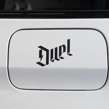 Duel Vinyl Decal