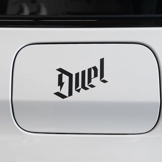 Duel Vinyl Decal
