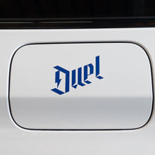 Duel Vinyl Decal