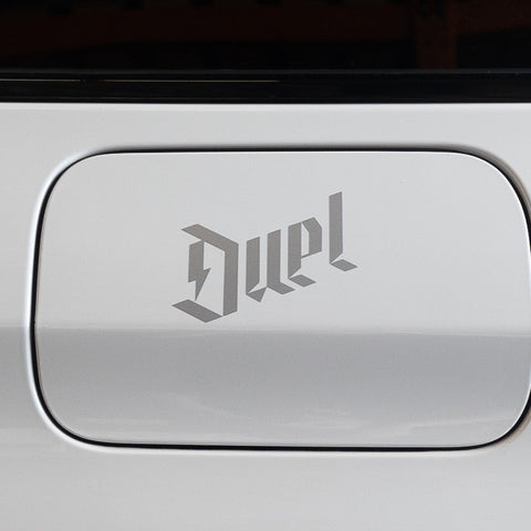 Duel Vinyl Decal