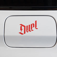 Duel Vinyl Decal
