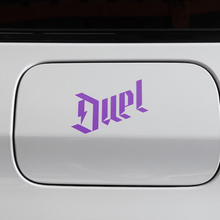 Duel Vinyl Decal