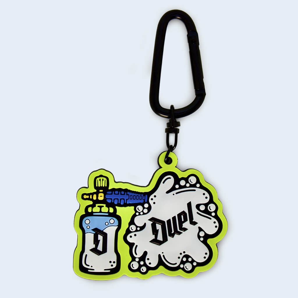 Duel 3D Snow Foam Lance Rubber Keyring