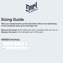 Duel Autocare MIB Oversized T-Shirt sizing chart