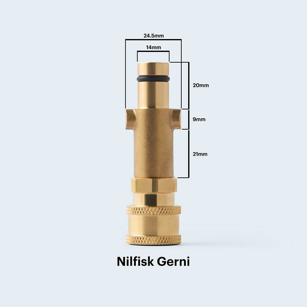 Milfisk Gerni Lance fitting quick release adapter
