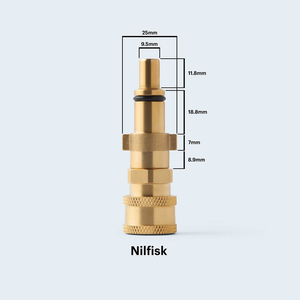 Nilfisk Lance fitting quick release adapter