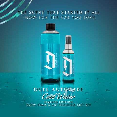 Cool Water Limited Edition Snow Foam and Air Freshener Set