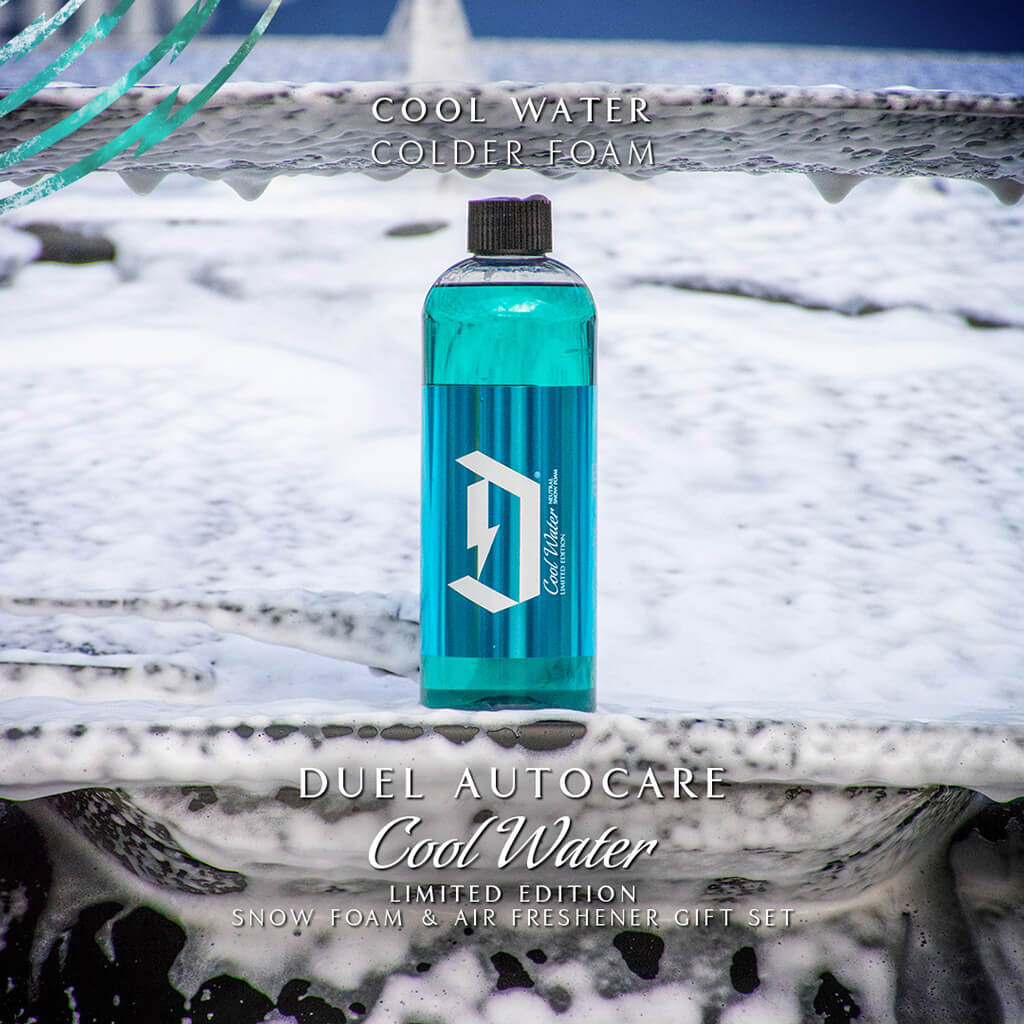 Cool Water Limited Edition Snow Foam and Air Freshener Set