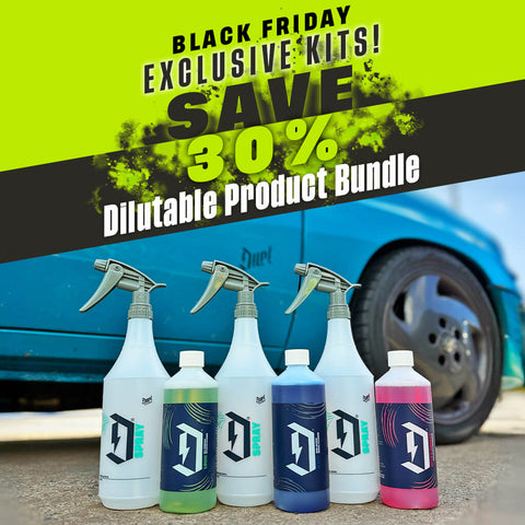 Dilutable Product Bundle 500ml – Axis, Nitty, Logic + Pro Bottles 30% Saving | Duel Autocare