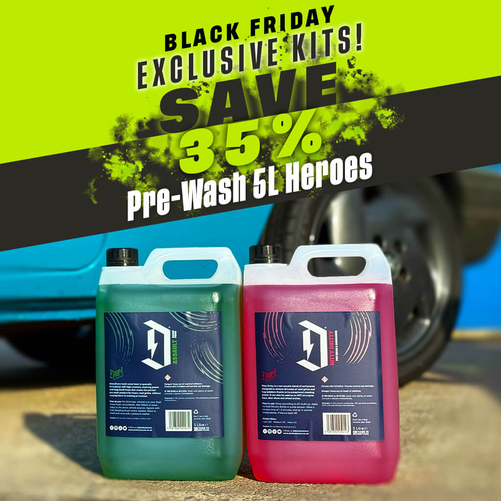 Pre-Wash 5 Litre Hero Kit Exclusive – Car Pre-Wash Bundle 35% Saving | Duel Autocare