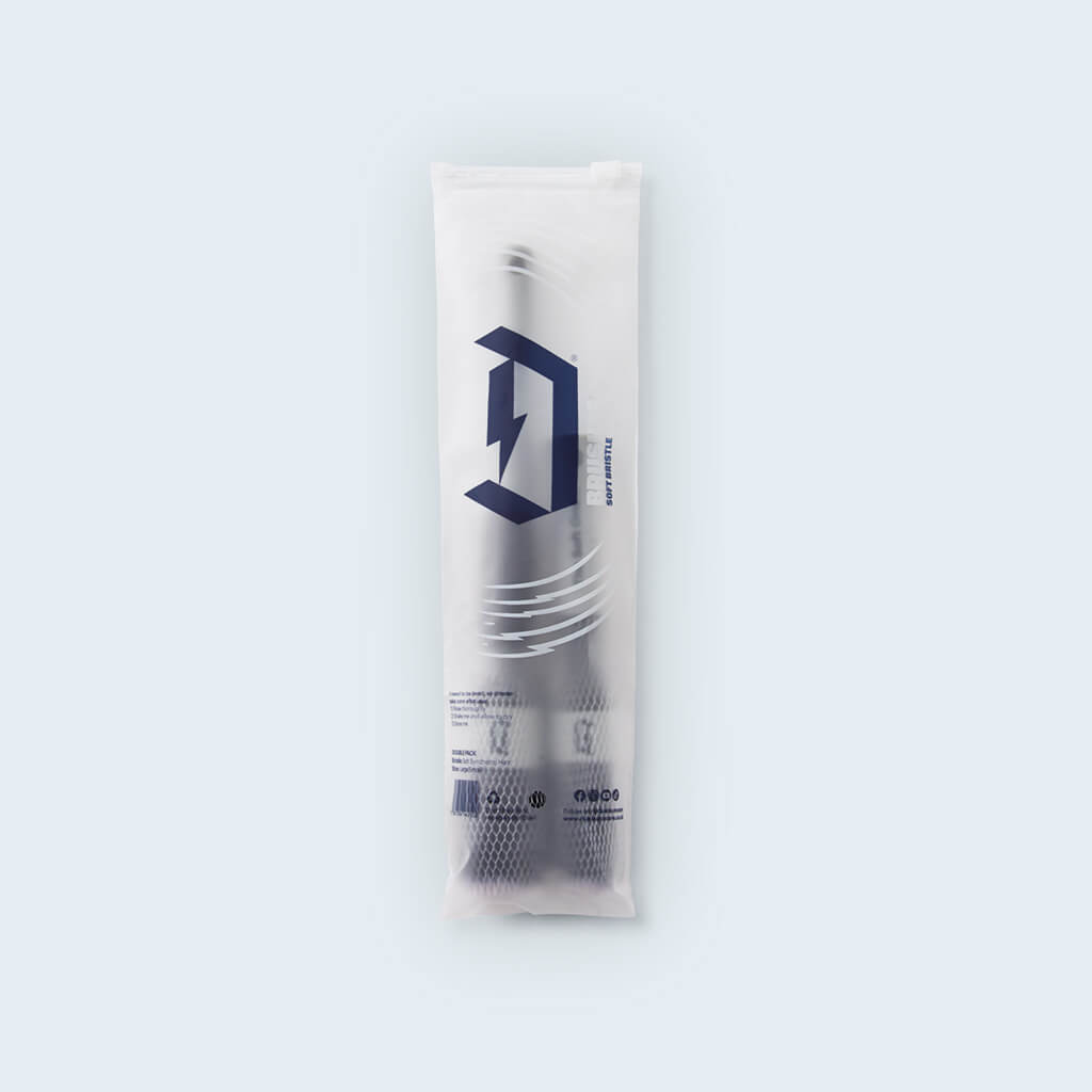 Duel Soft Detailing Brushes 2 Pack in zip lock bag