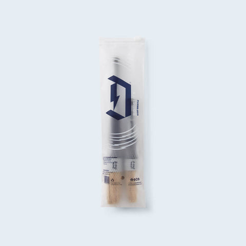 Duel Stiff Detailing Brushes 2 Pack in zip lock bag