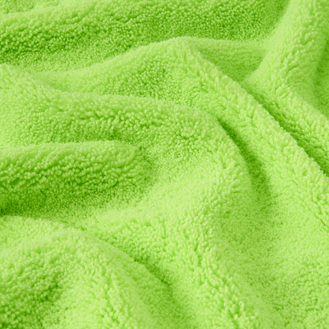 Green Utility Dual-Sided Microfibre Cloth  detail shot