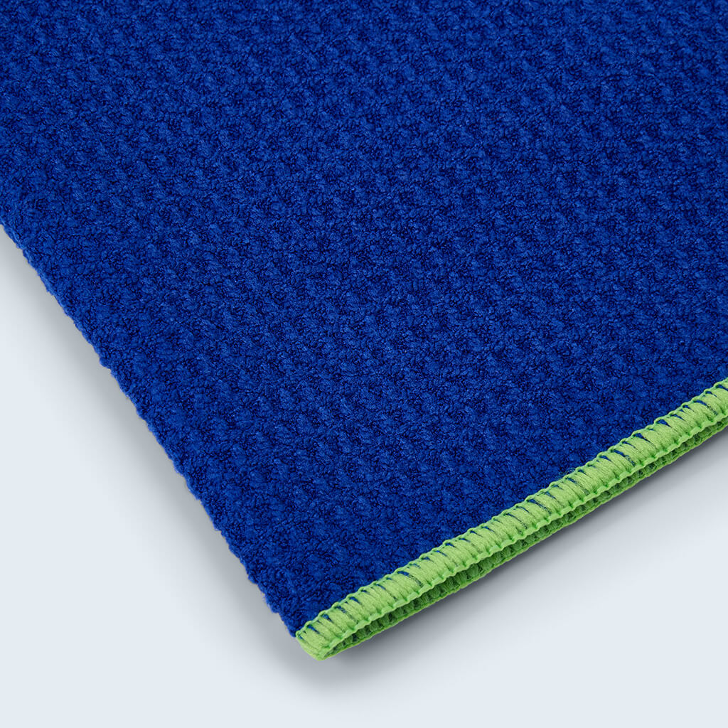 Close up of material used for the Duel glass waffle towel