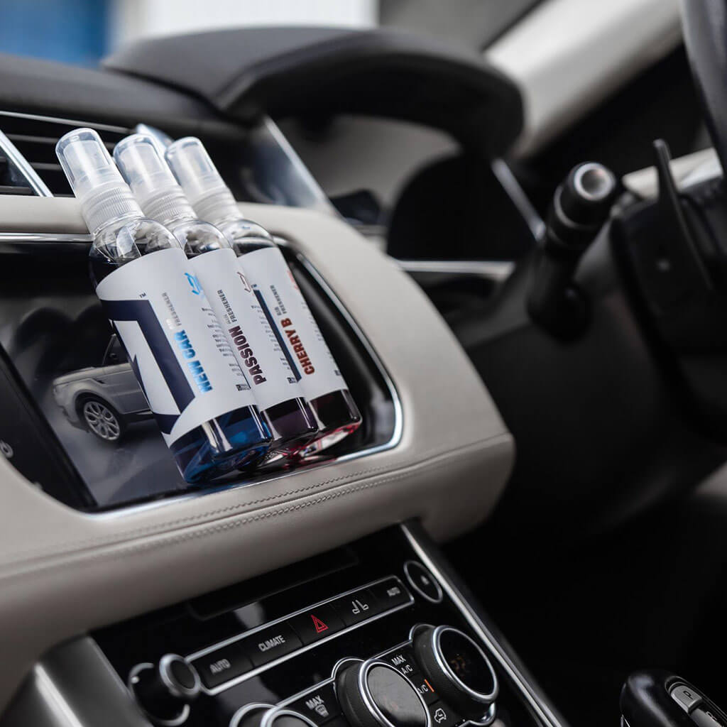 Car Air Freshener Kit 3 in use