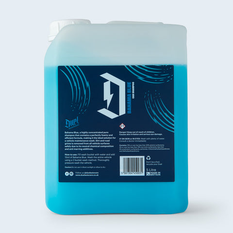 Duel Bahama Blue High Concentrated Shampoo 5 Litre