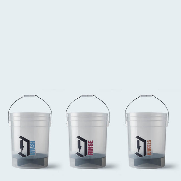 Duel Detailing buckets Complete Set with Grit Guards