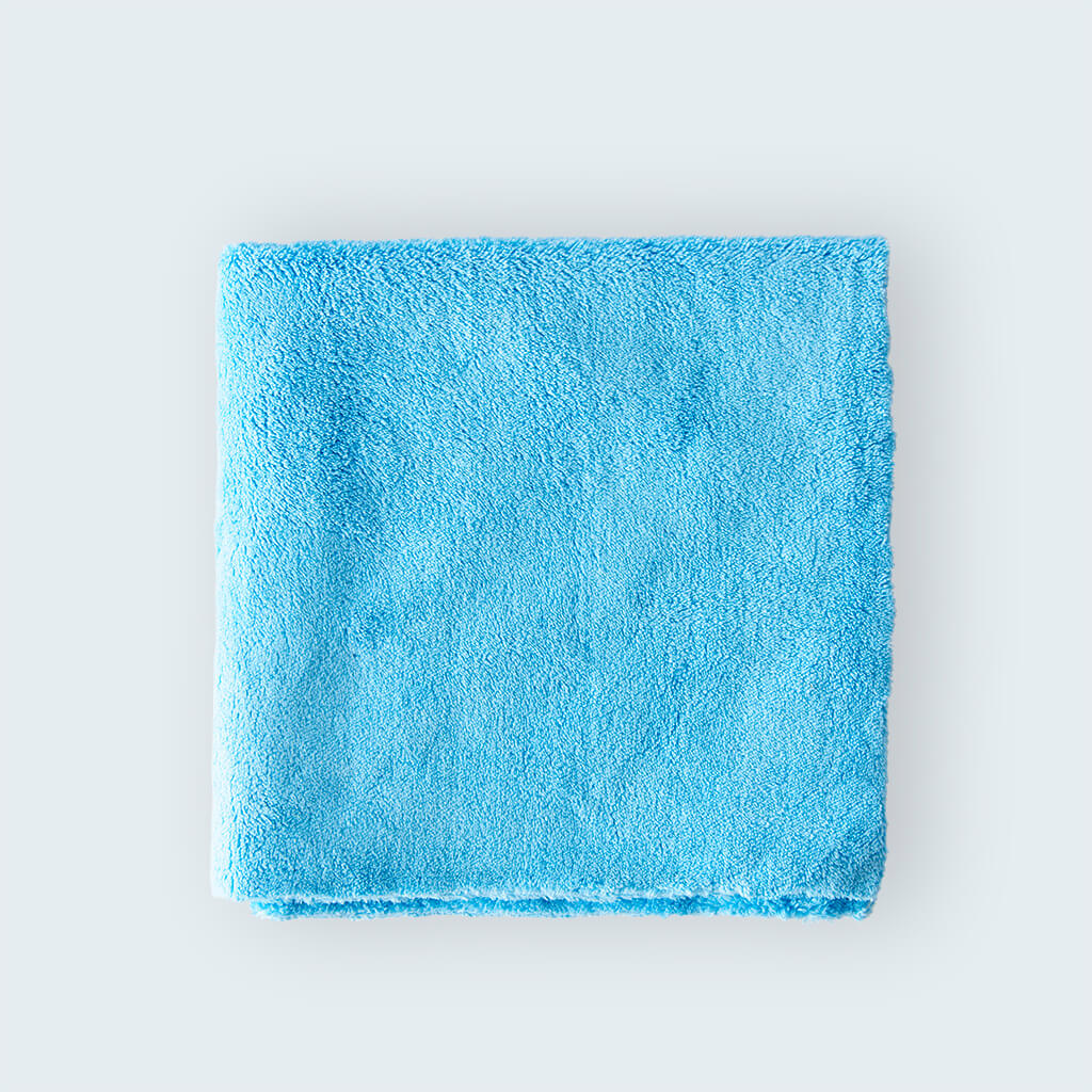 Duel Buff Microfibre Blue 550gsm