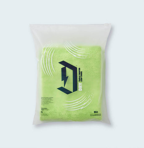 Duel Triple Twisted Loop Drying Towel & Storage bag