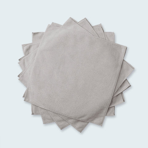 General Purpose Microfibre Cloth Grey 10 pack