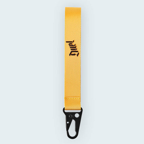 Duel Wrist Strap Lanyard Yellow