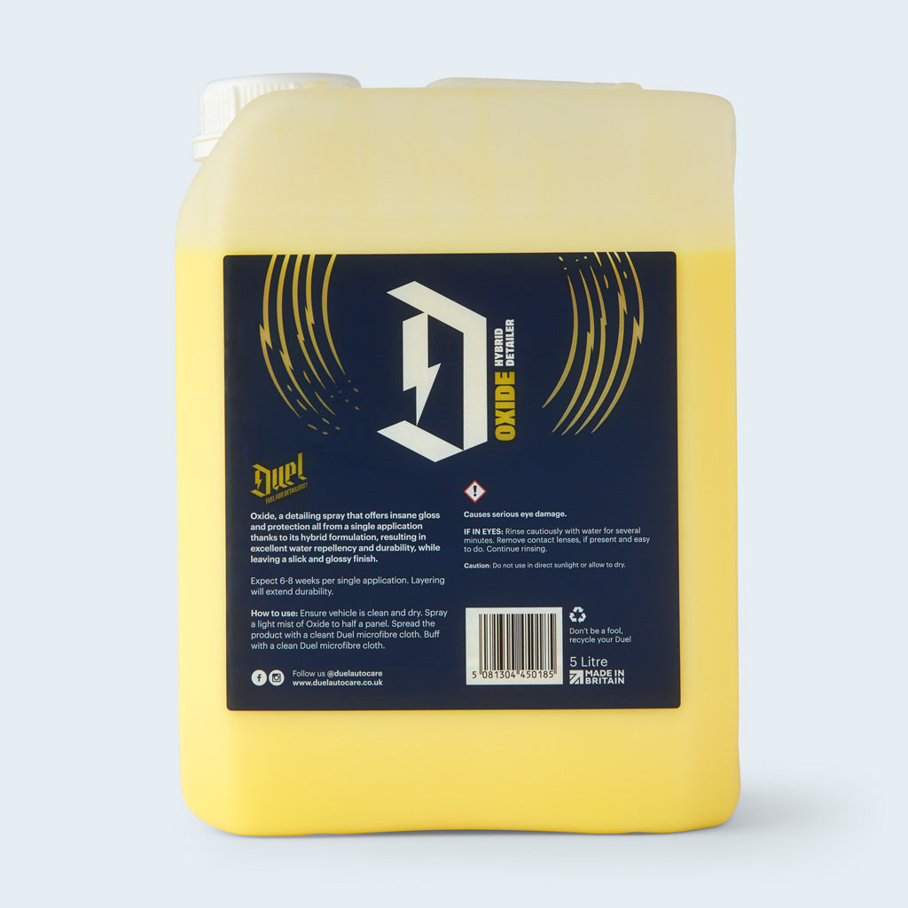 Duel Oxide Quick Detailer Hybrid 5 Litre