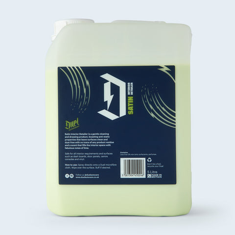 Duel Satin Interior Dressing & Cleaner 5 Litre