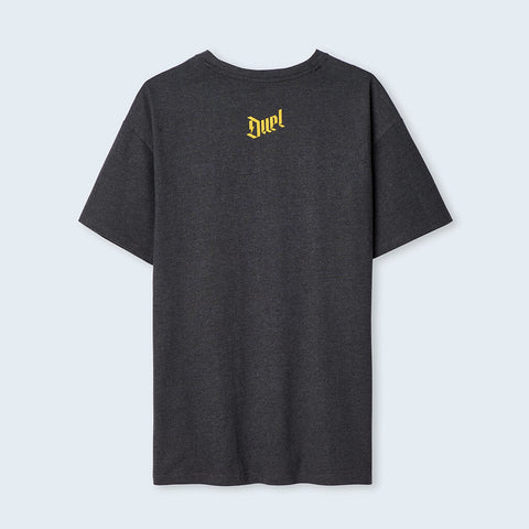 Duel Oversized T-shirt Charcoal