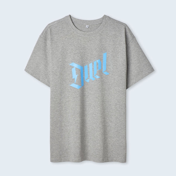 Duel Oversized T-shirt Heather Grey