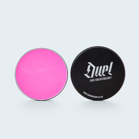 Duel Element pink Hybrid Wax with separate branded lid