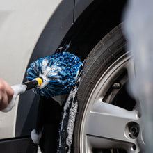 EZ Detail GO Brush Cleaning the Wheel Arch