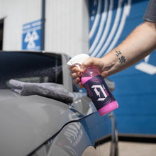 Duel Nitro Quick Detailer Sprayed Onto Audi TTRS