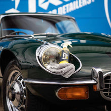 Duel Oxide Hybrid Detailer On Jaguar E Type Bonnet