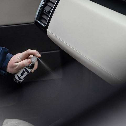 Passion Car Air Freshener Spray on Mats